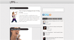 Desktop Screenshot of professionalsingingtips.com
