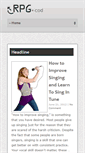 Mobile Screenshot of professionalsingingtips.com