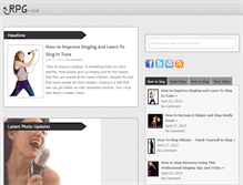 Tablet Screenshot of professionalsingingtips.com
